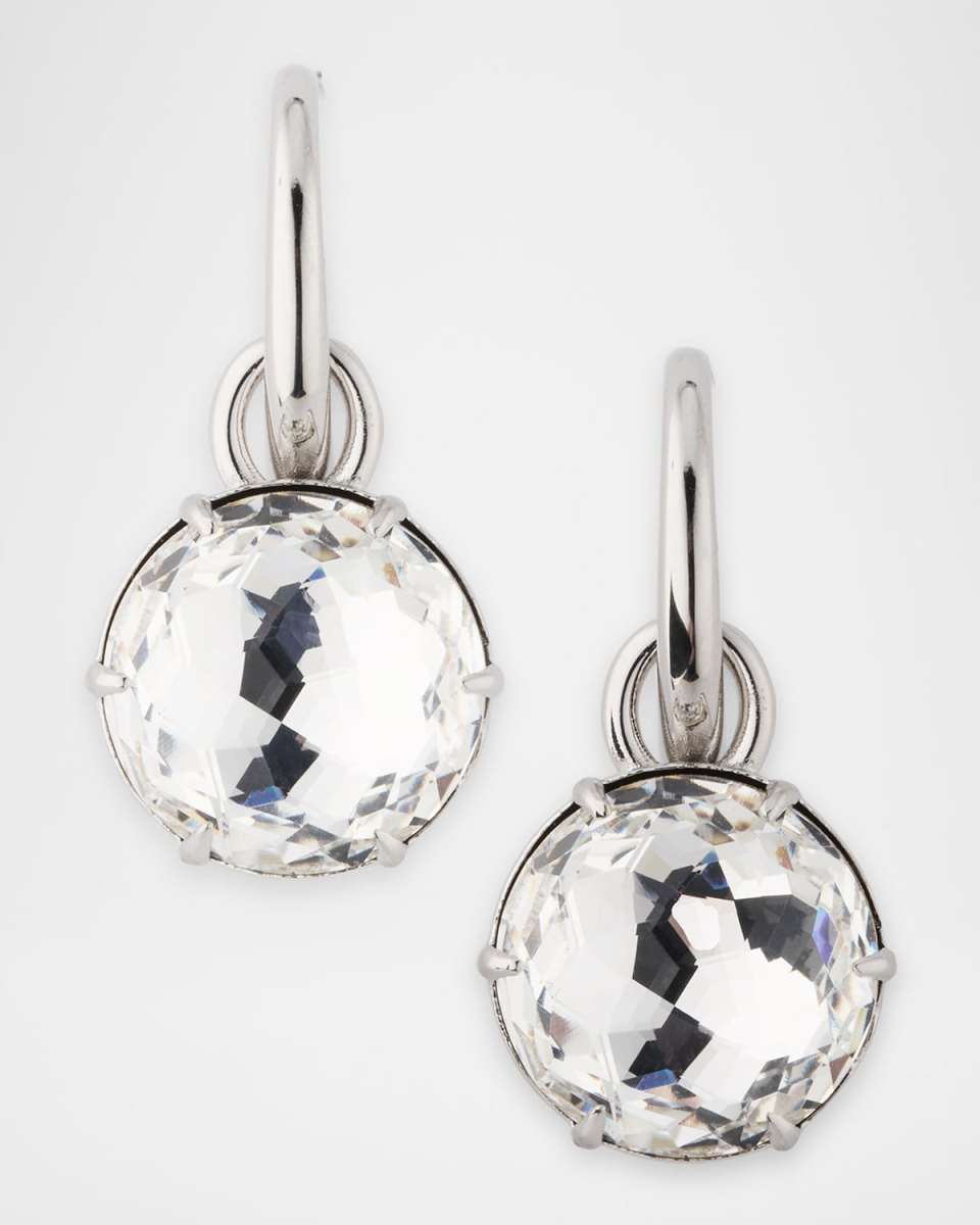 Crystal Mini Hoop Earrings